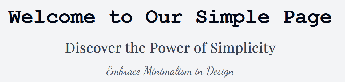 Different fonts used in Lovable project