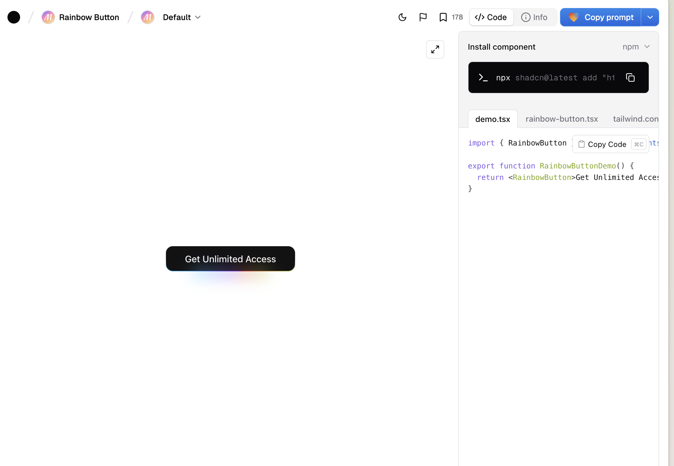 21stdev custom component