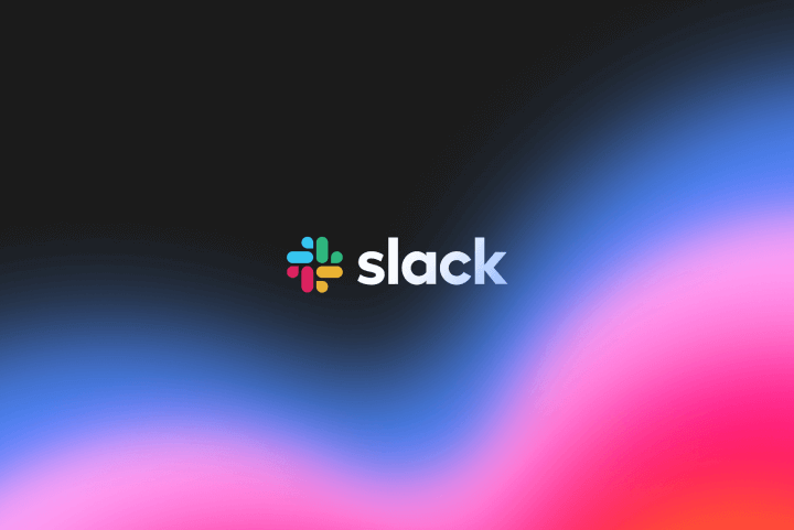 Slack logo on Lovable background