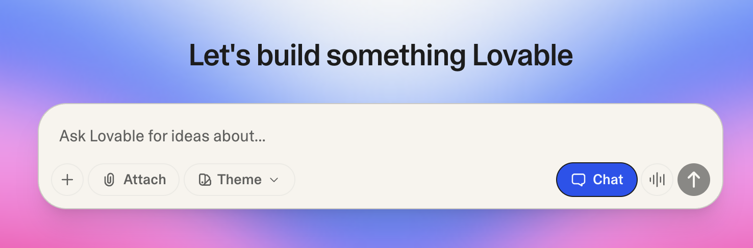 Start From Chat Mode