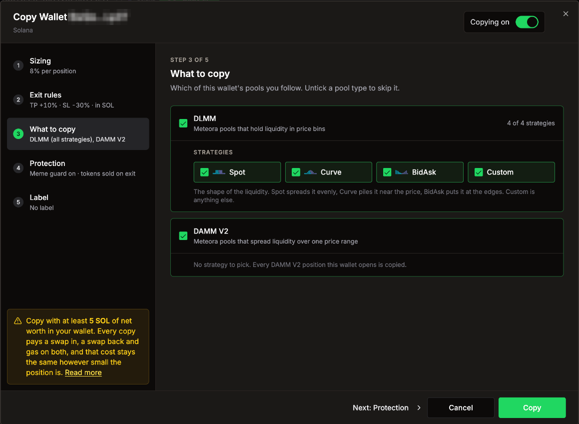 What to copy on Solana