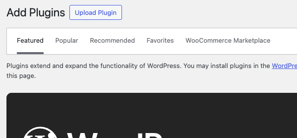 Upload plugin