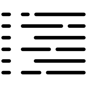 Black original Eval Labs logo
