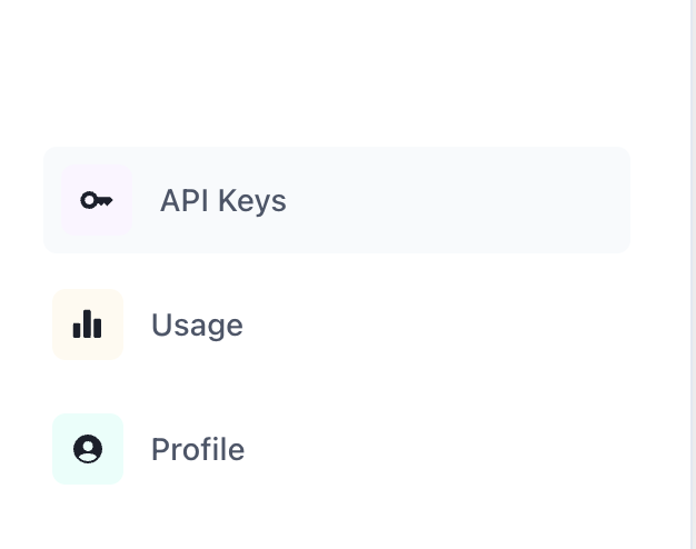 api key