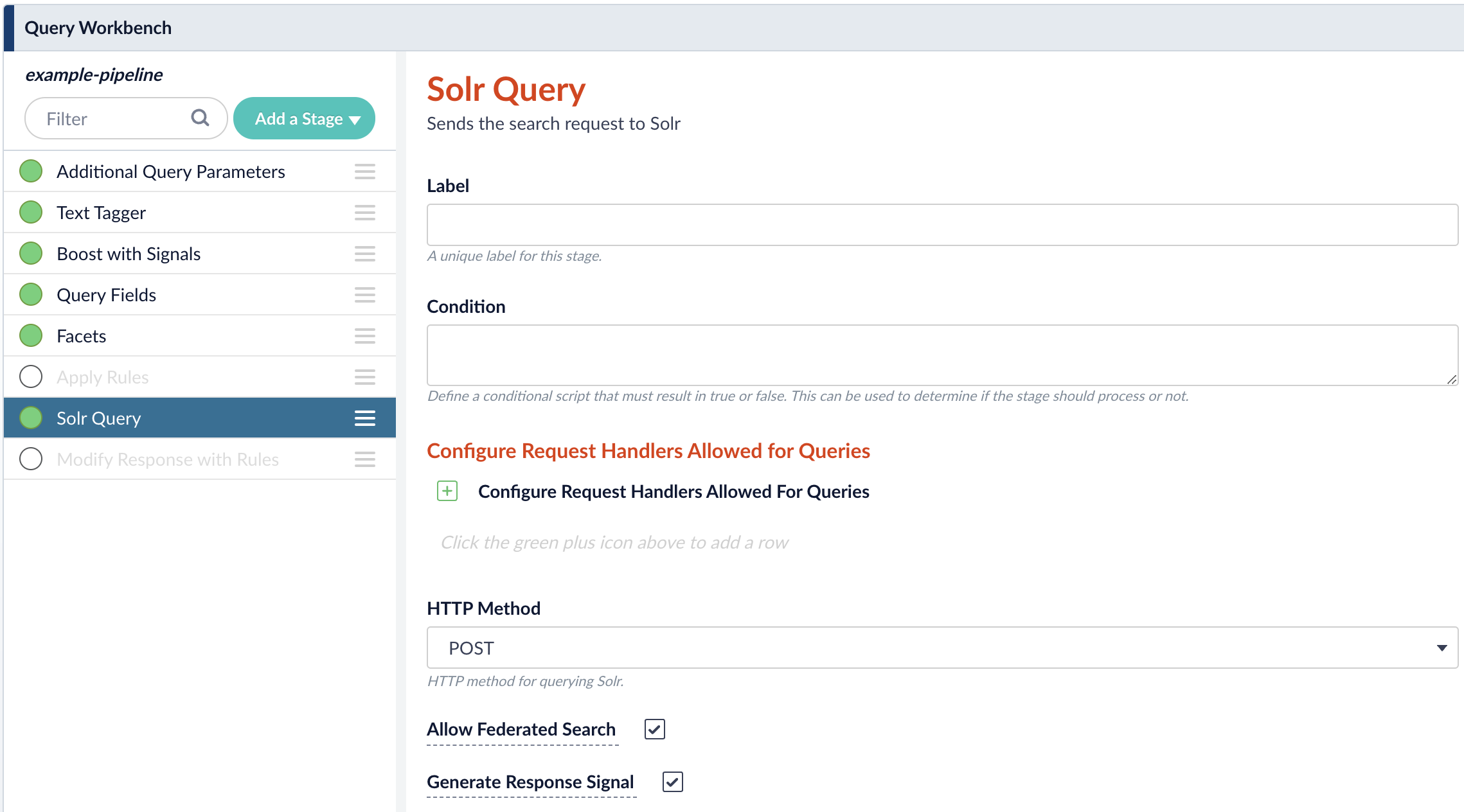 Enable Federated Search