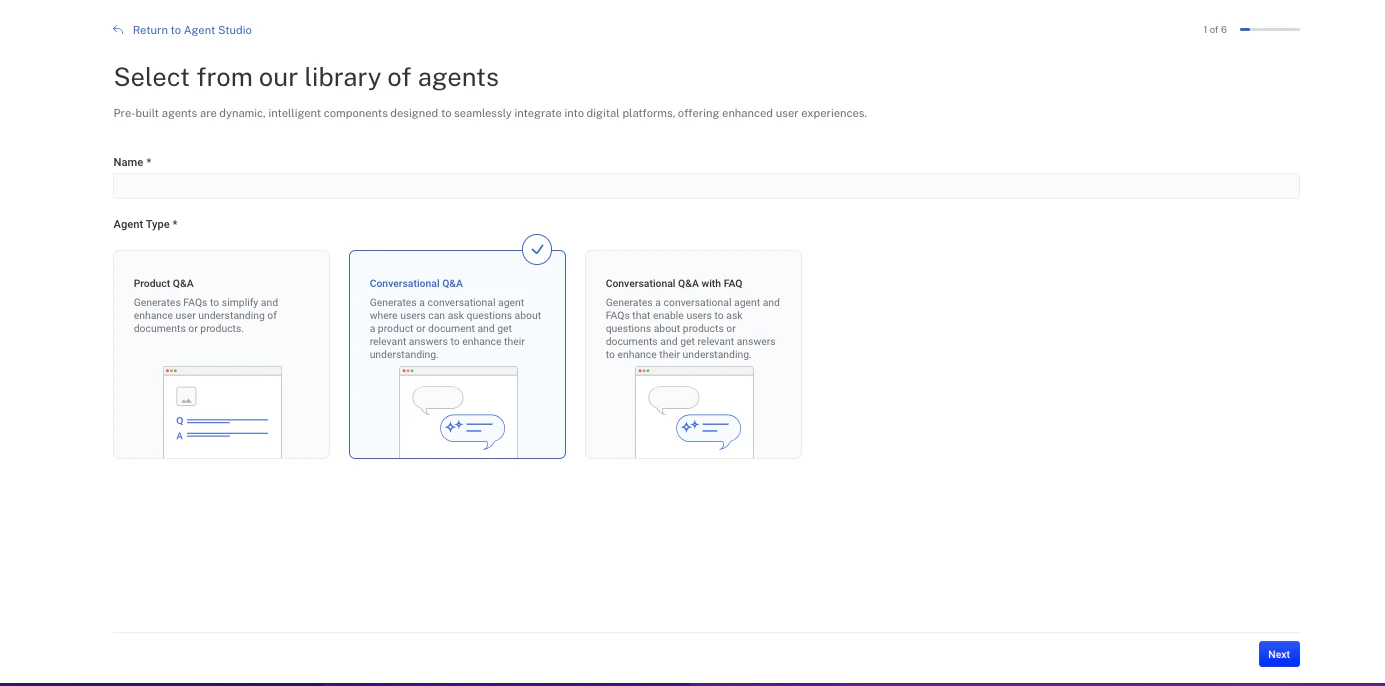 Create a custom agent