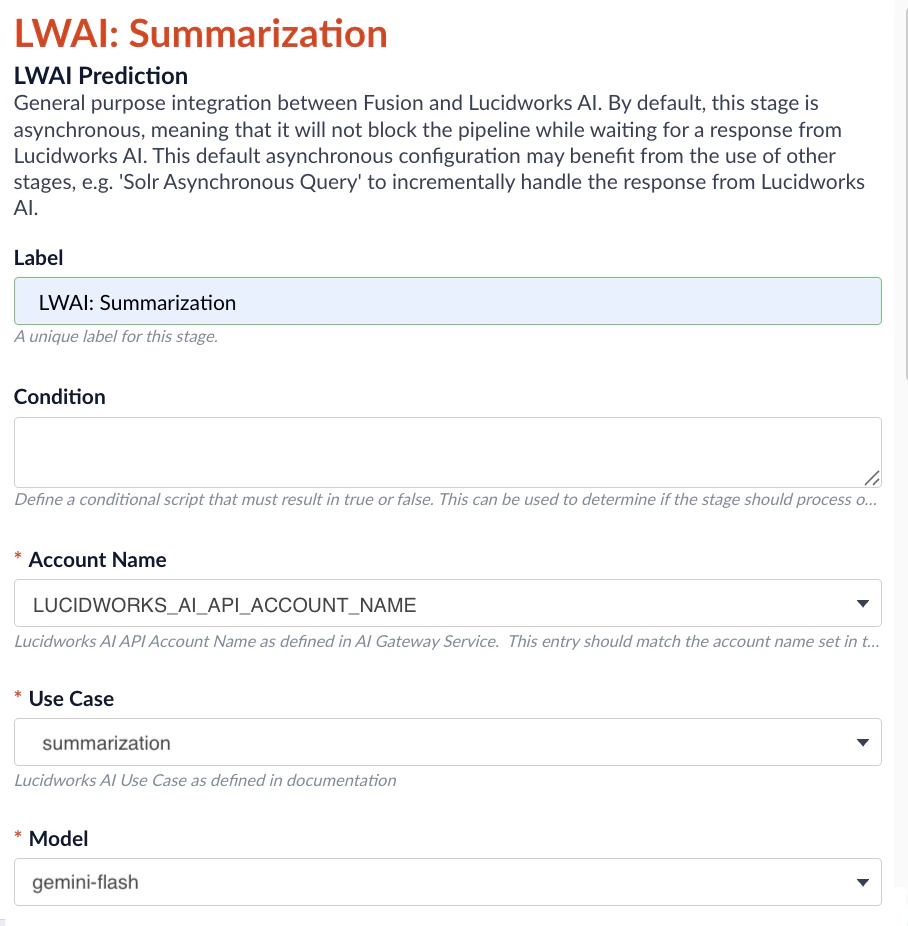 LWAI Prediction index stage