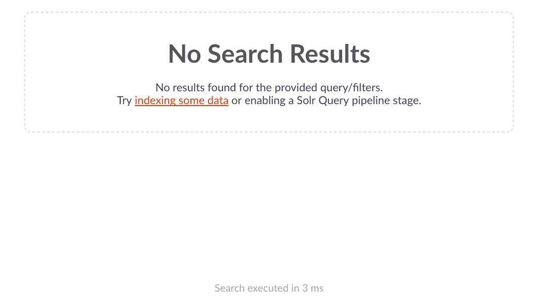 No results