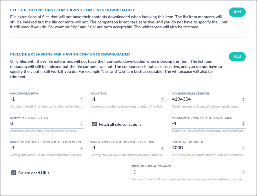 SharePoint Optimized Limit Docs