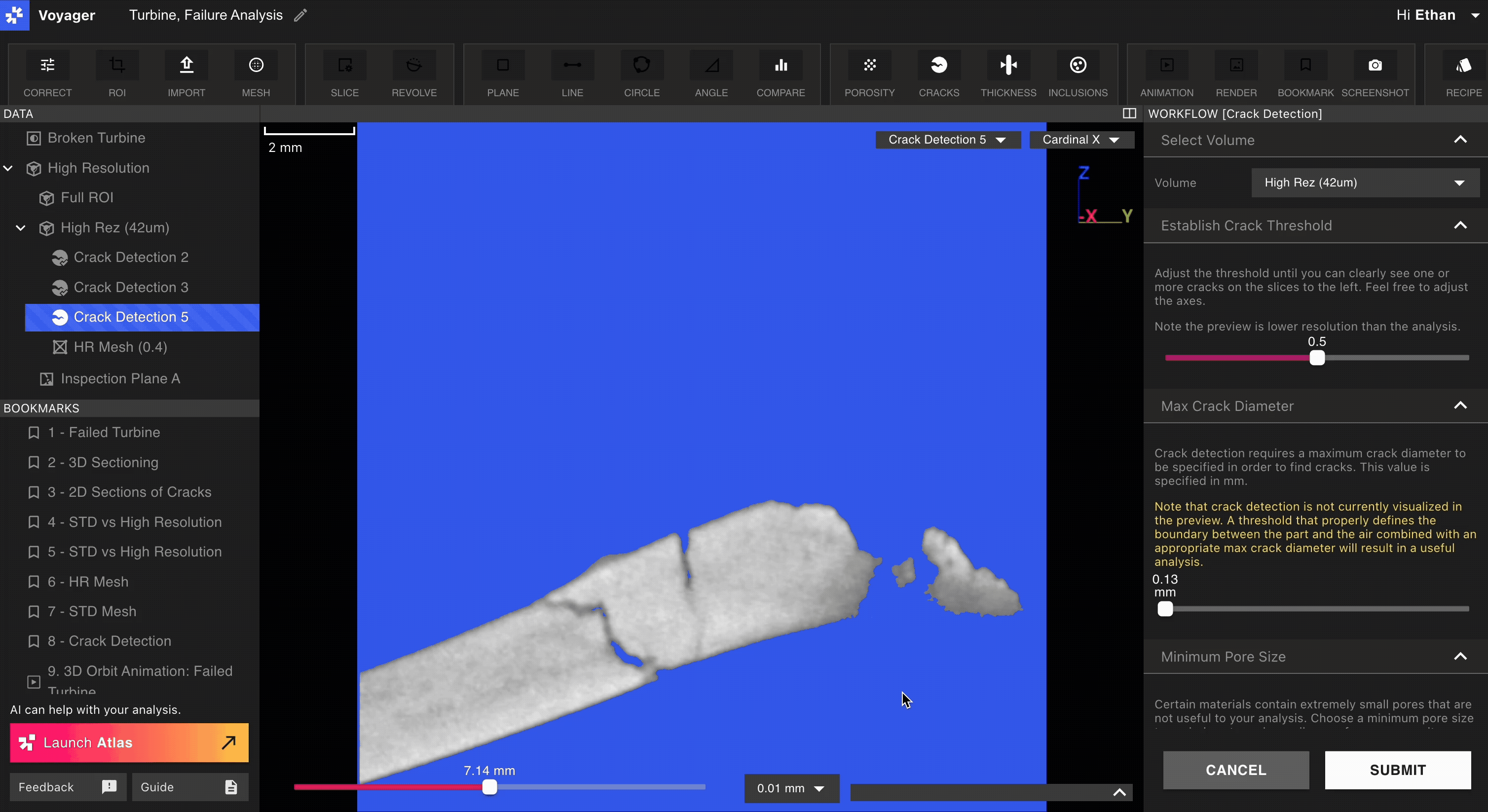 Crack Detection Authoring
