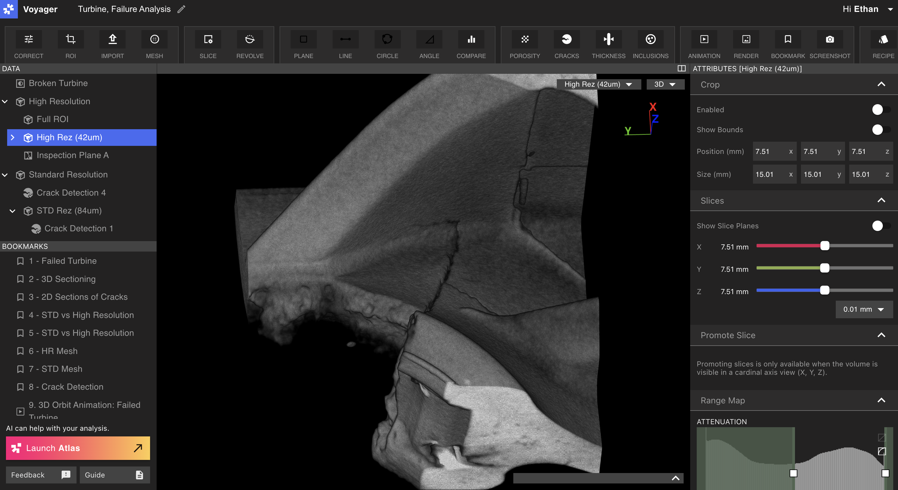 Crack Detection Toolbar