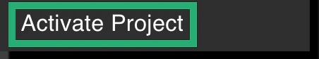 激活 Project