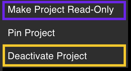 Project Dashboard - Lumafield Support Documentation