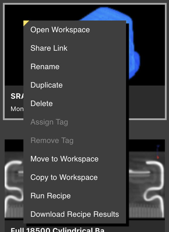 Project Dashboard - Lumafield Support Documentation