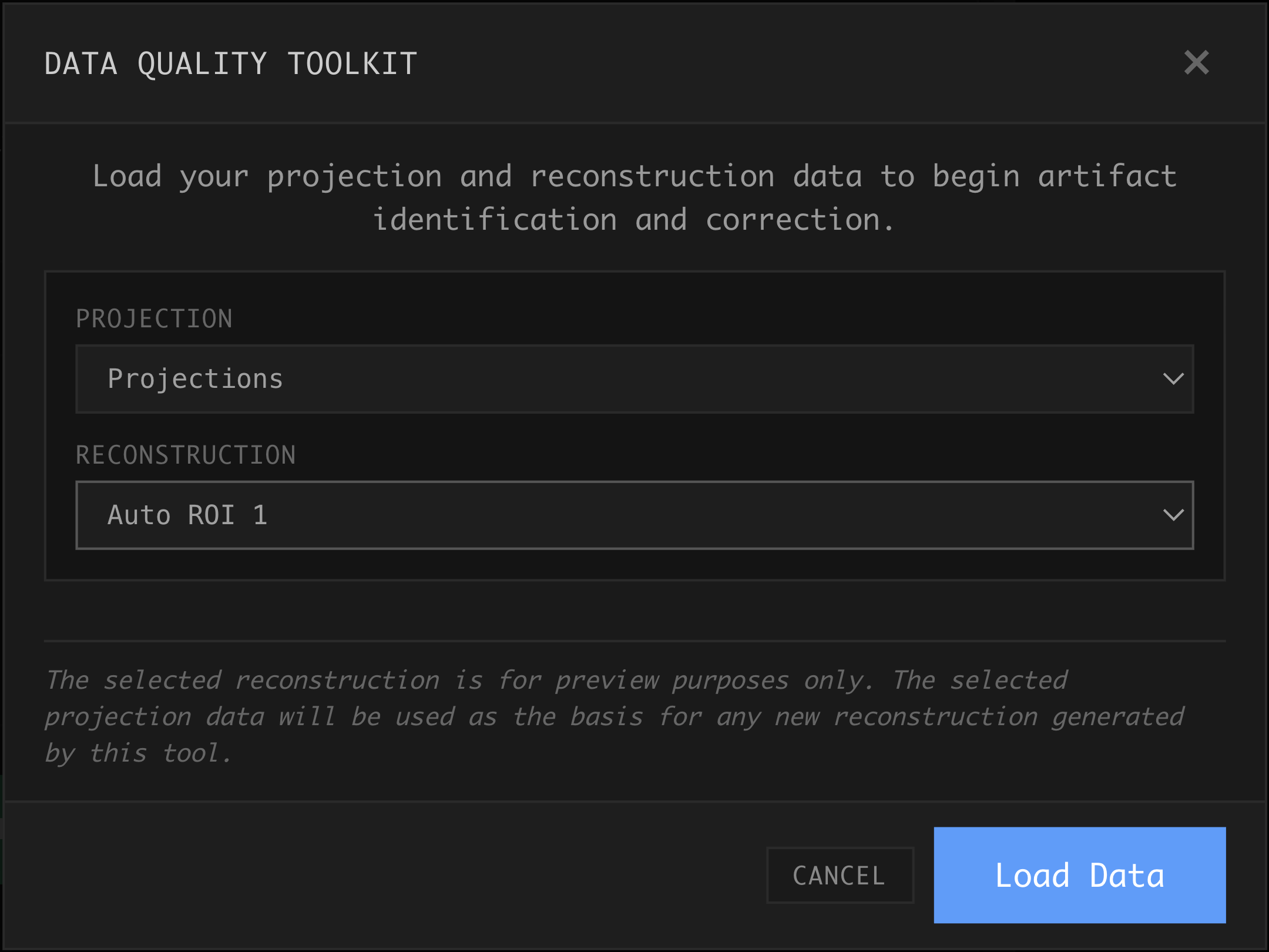 DQT Load Projection DQT Load Projection