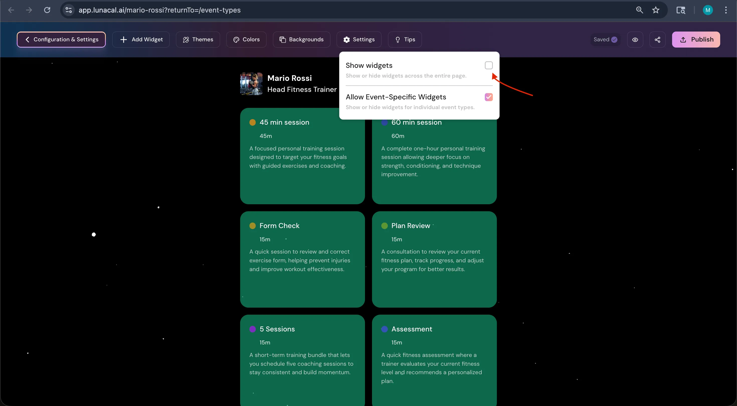 Screenshot