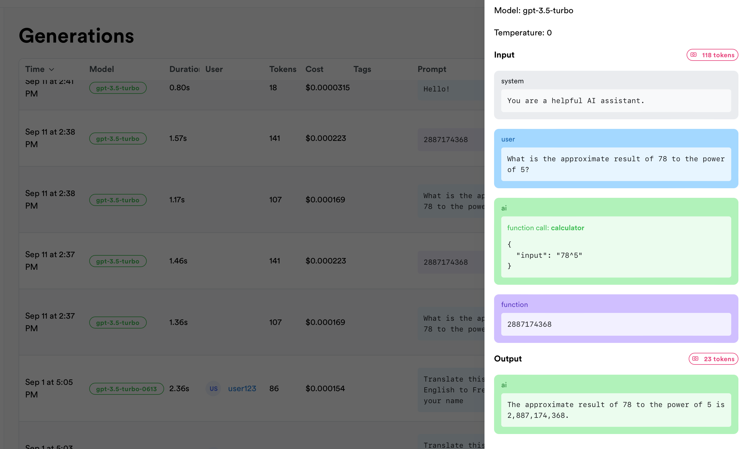 Observability - Lunary Documentation
