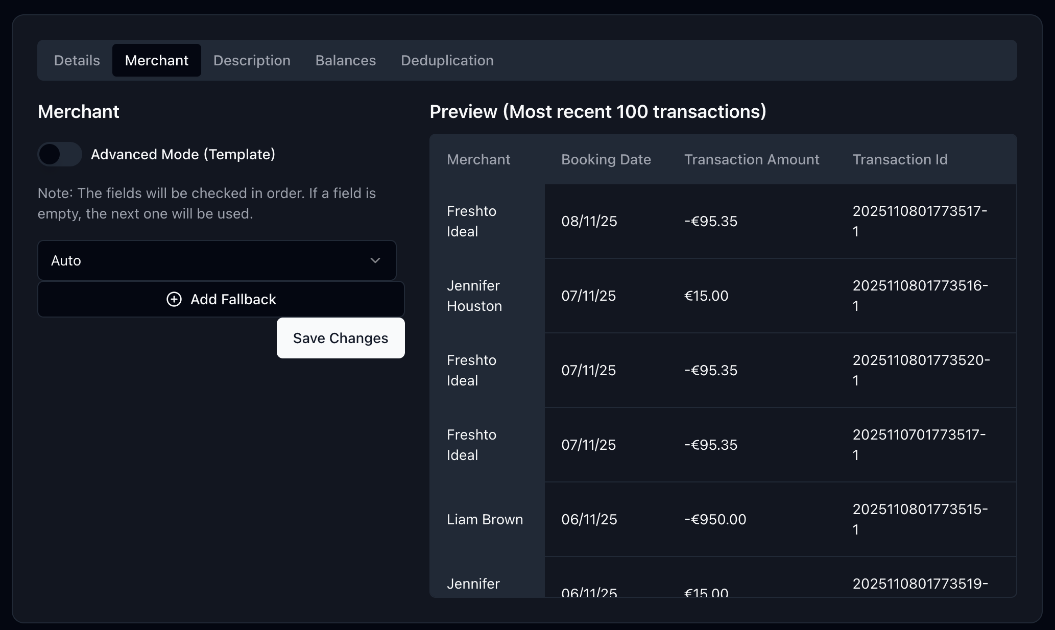 GoCardless Merchant Configuration
