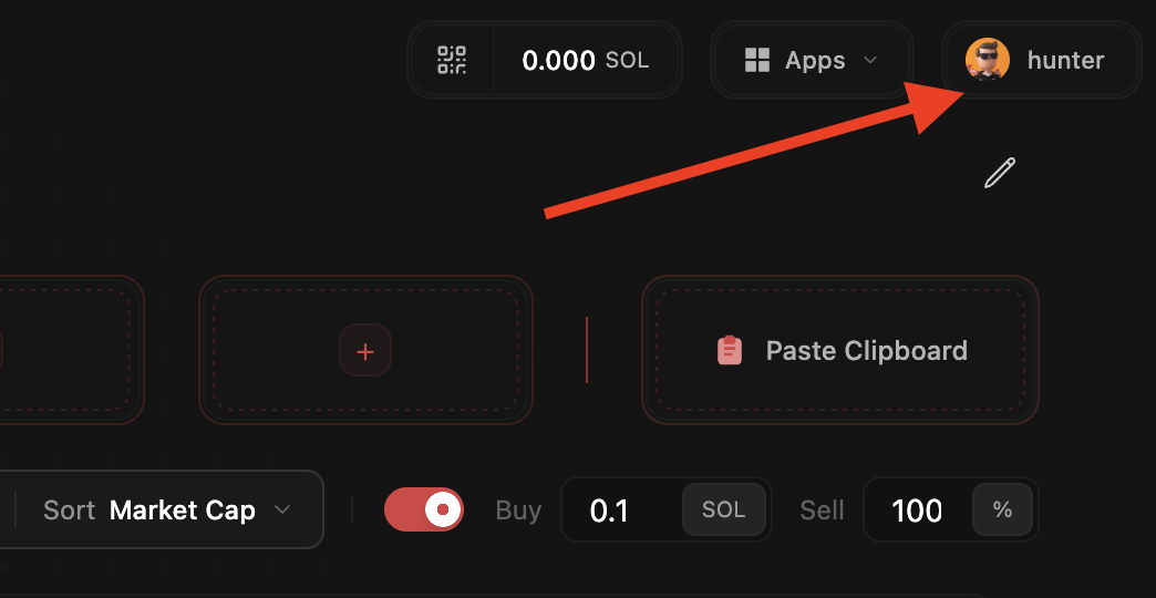 Access Dashboard