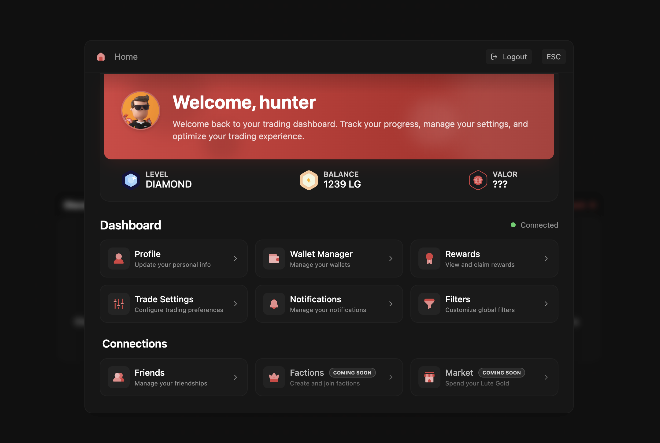 Lute Dashboard Overview