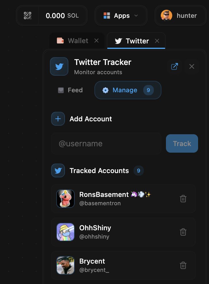 Twitter Feed