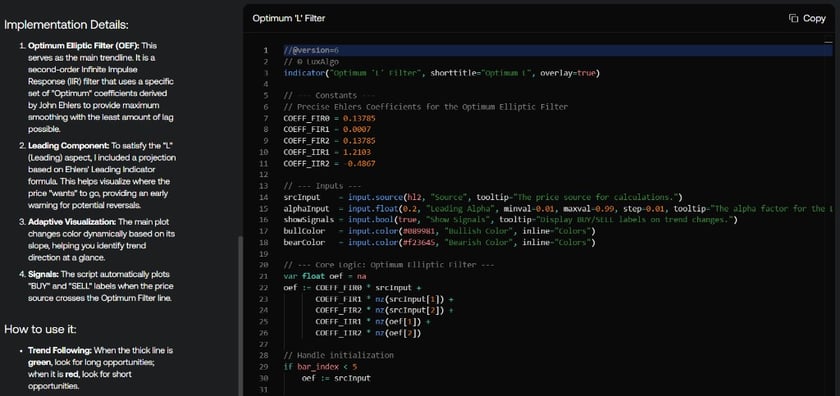 Quant Features | LuxAlgo