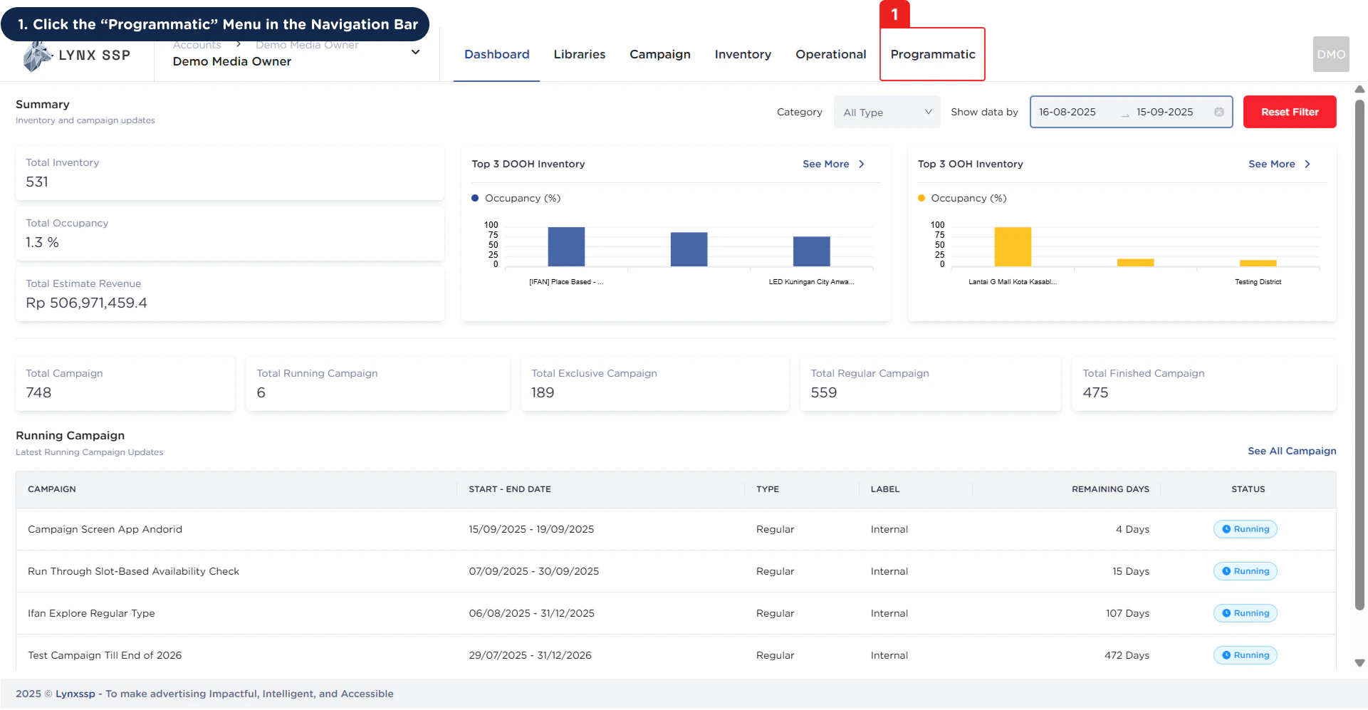 Accessing the Deal Management Page 1 Pn
