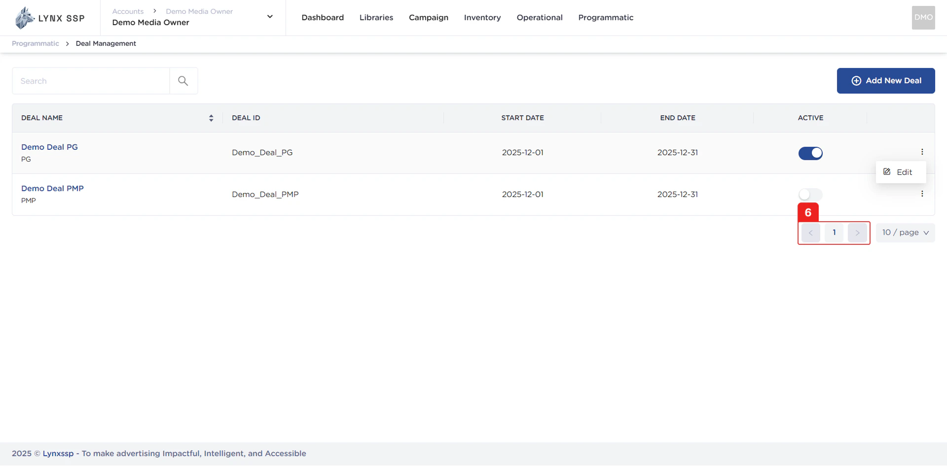 Deal Management Pagination Pn Deal Management Pagination Pn