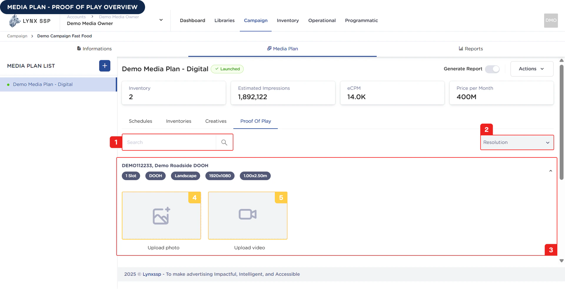 Proof of Play Overview