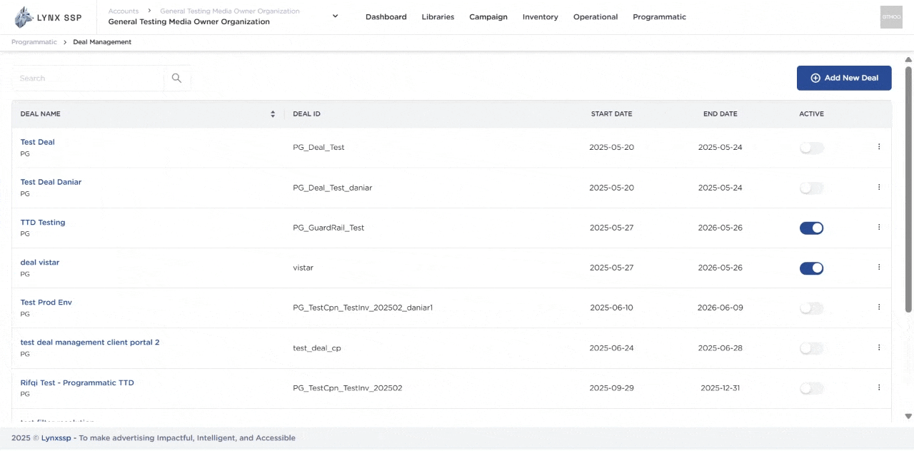 Deal Management Search Pn Deal Management Search Pn