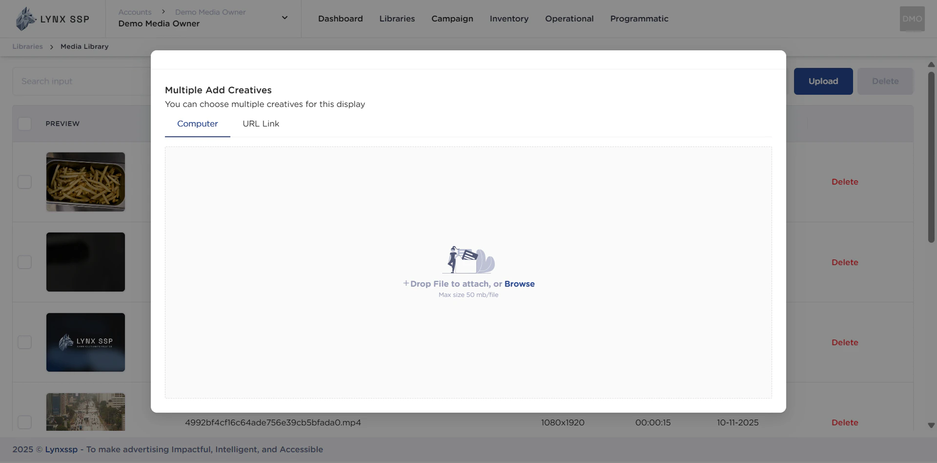 Upload via Computer 1.2