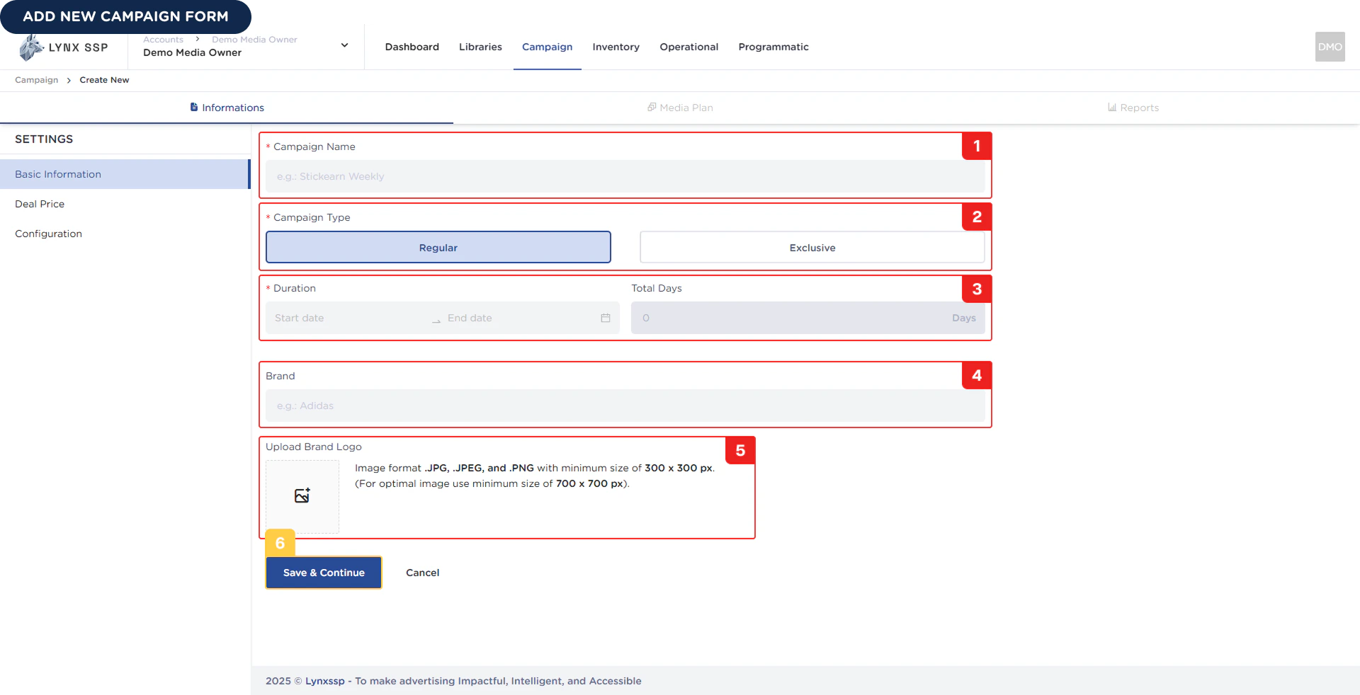 Campaign Information