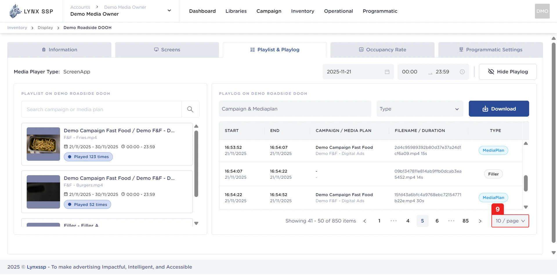 Page List