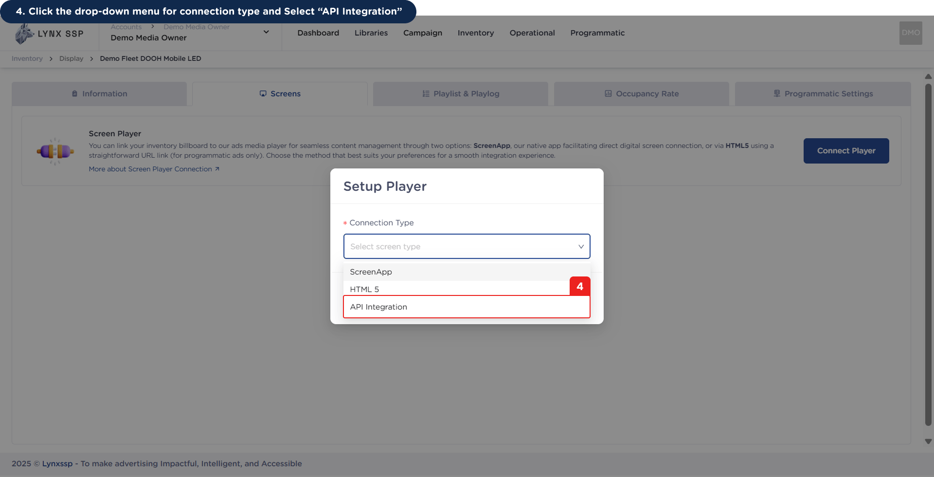 How to Connect using API Integration 4