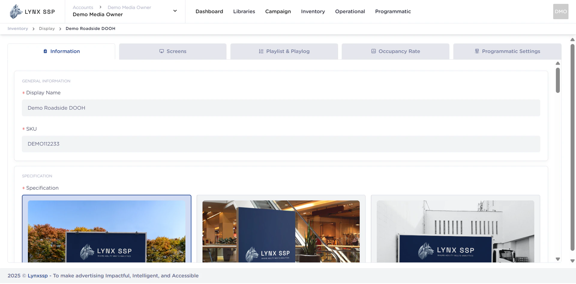 Accessing Screen Page 1.2