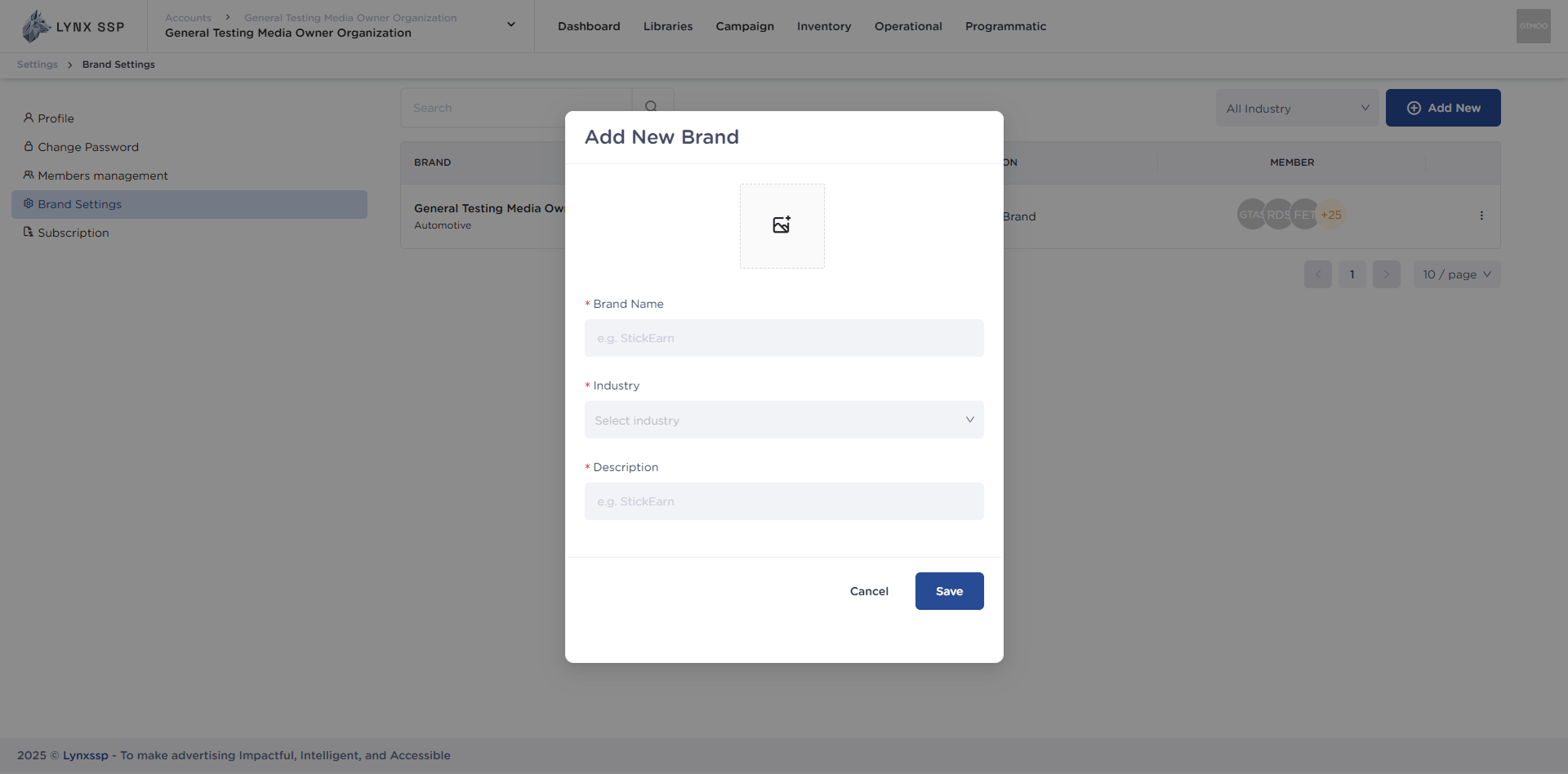 Add New Brand 1.2