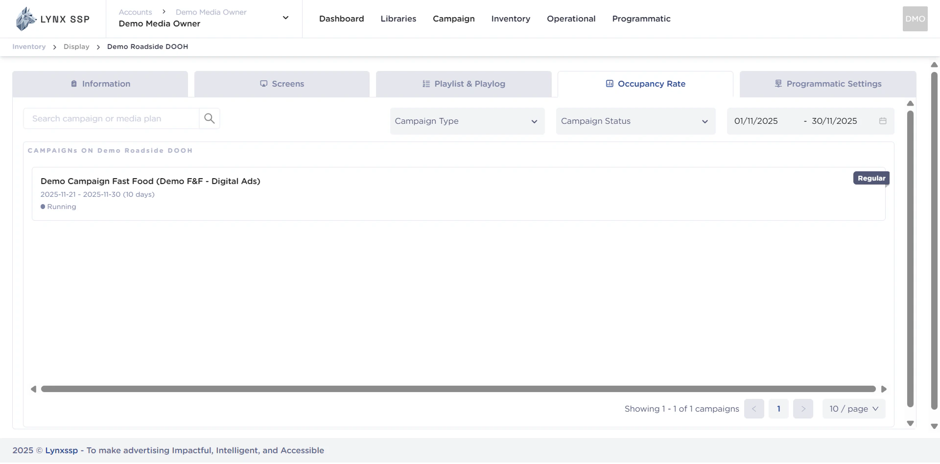 Accesing Occupancy Rate 2.2
