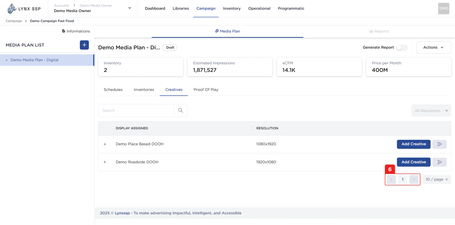 Pagination
