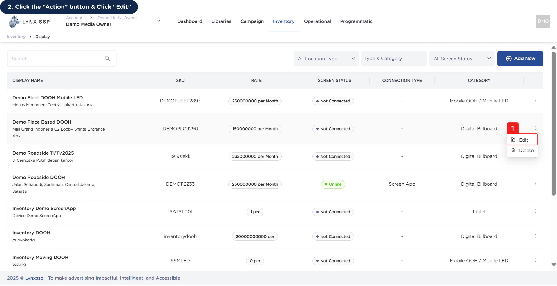 Connecting Inventory with HTML5 1