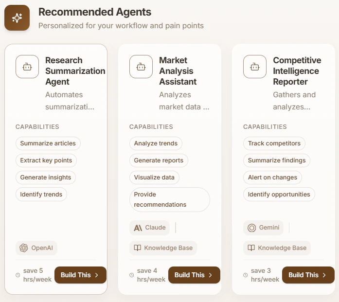 Final Recommendations