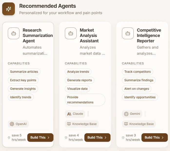 Final Recommendations