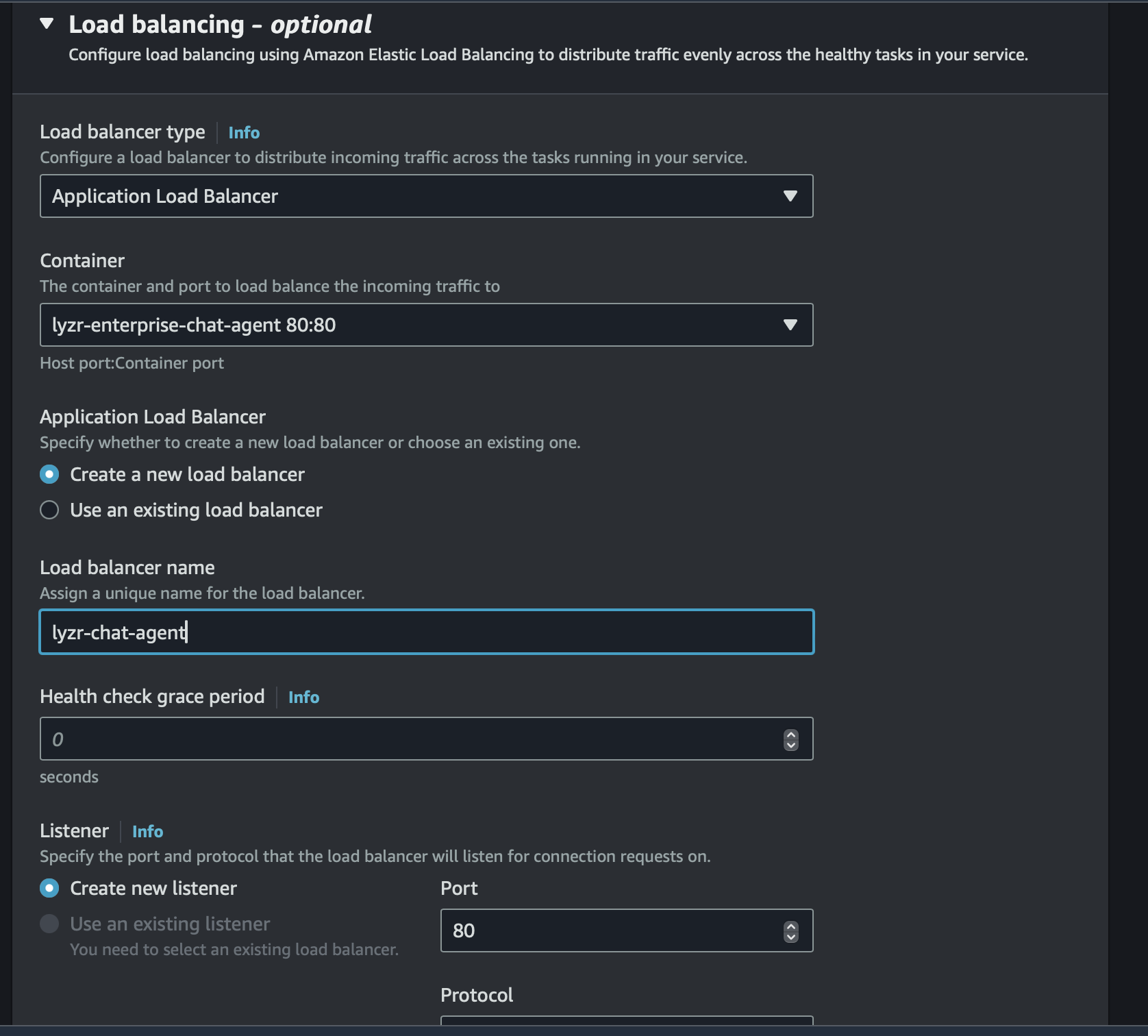 AWS ECS Create Service 3