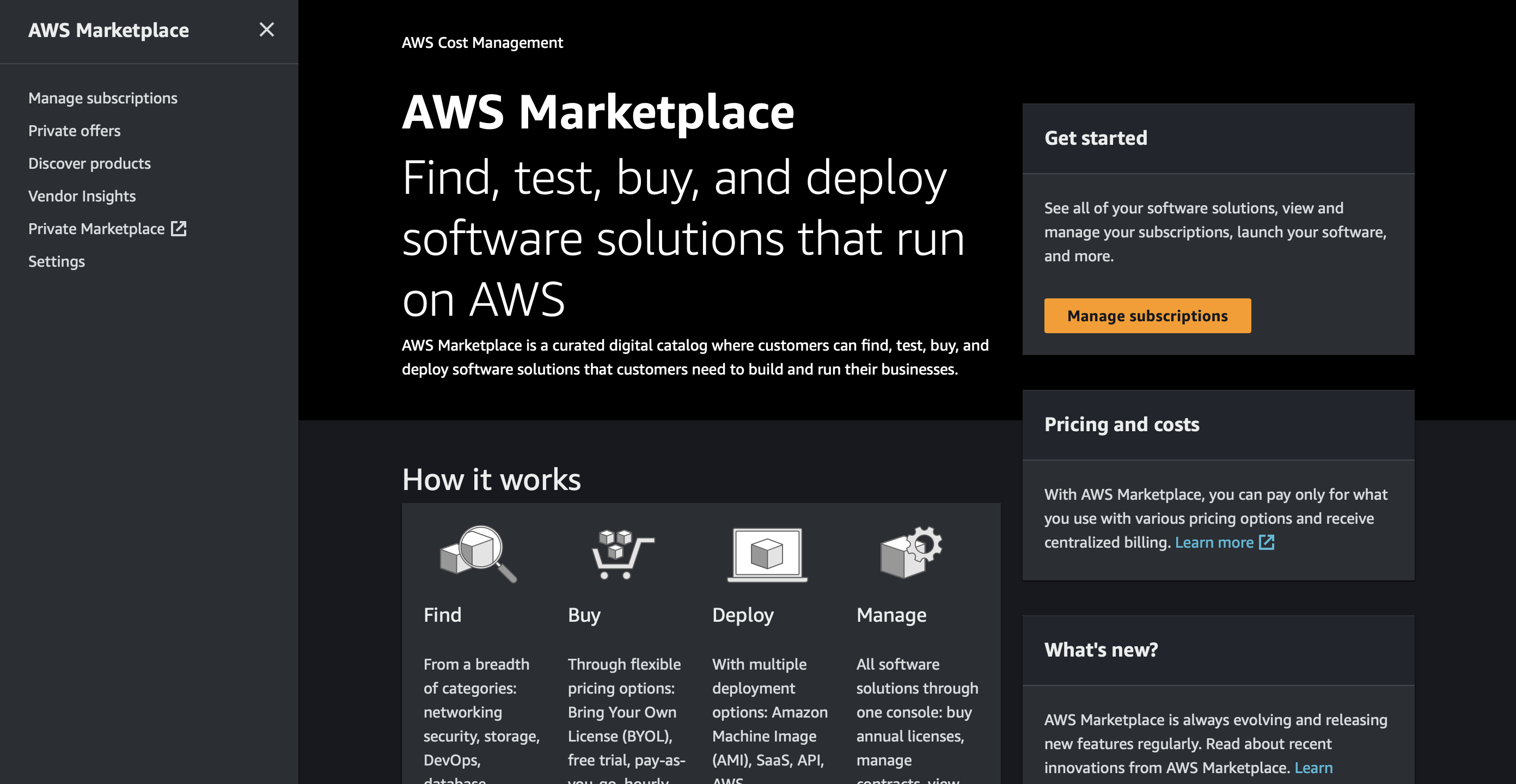 AWS Marketplace