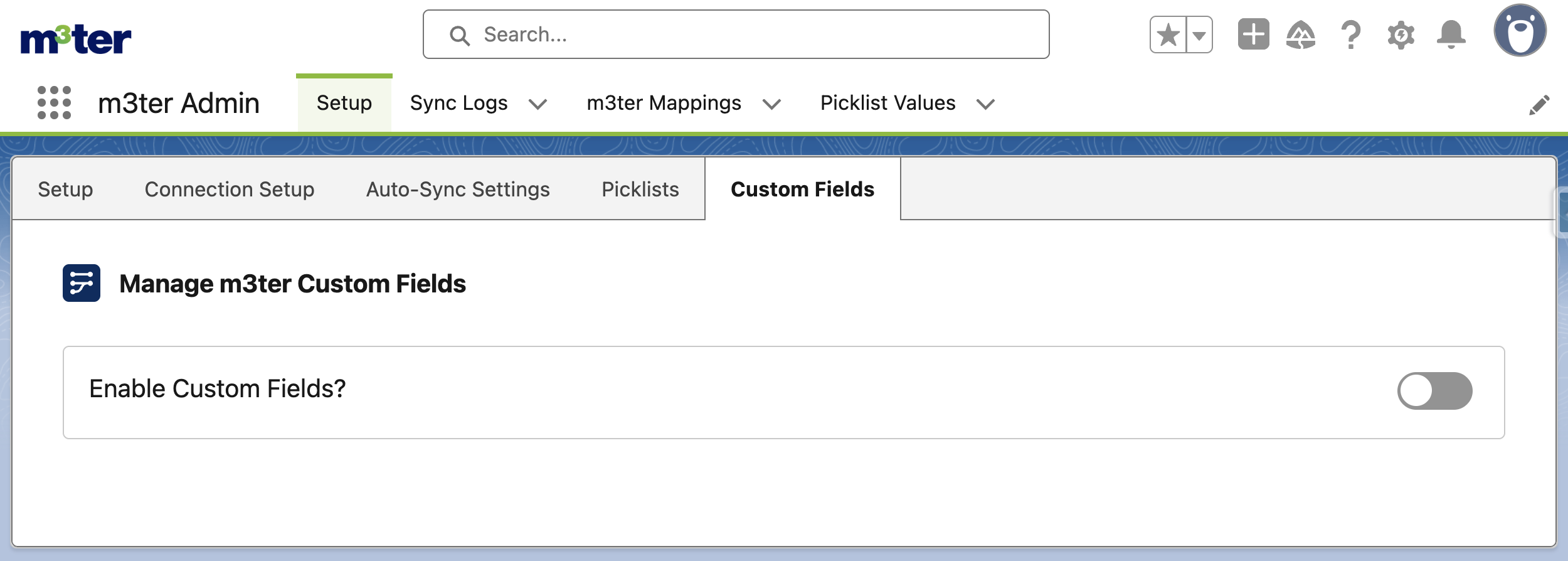 Mapping Custom Fields on m3ter Entities - m3ter Documentation