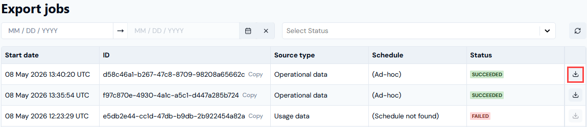 Data Export96