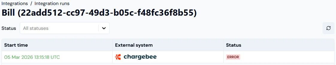 Integs Run29