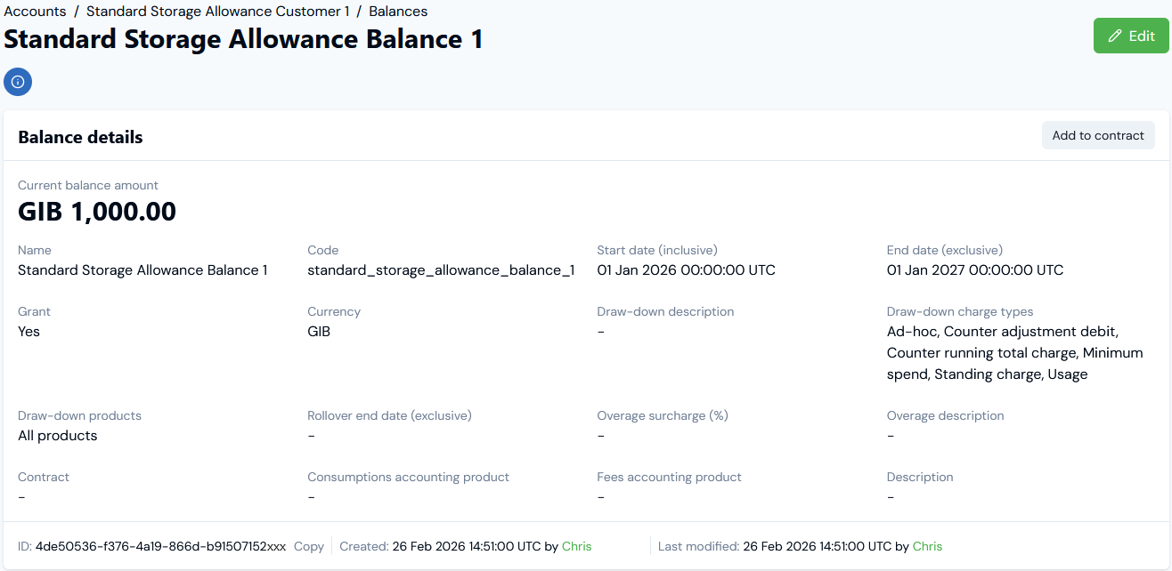 Balance Grant5