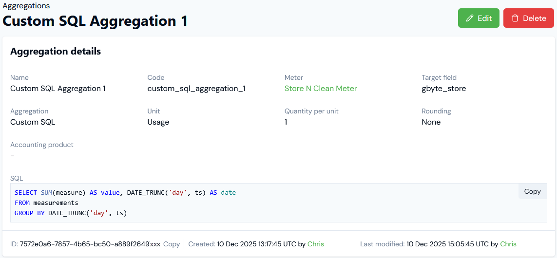 Custom SQL5