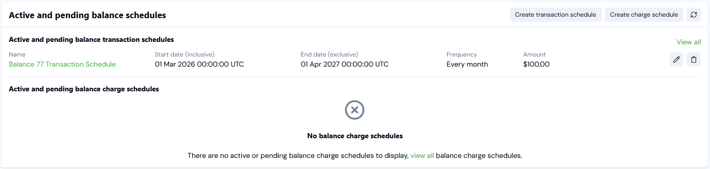 Balance Schedule17