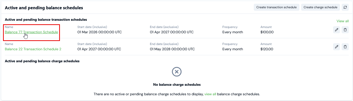 Balance Schedule18